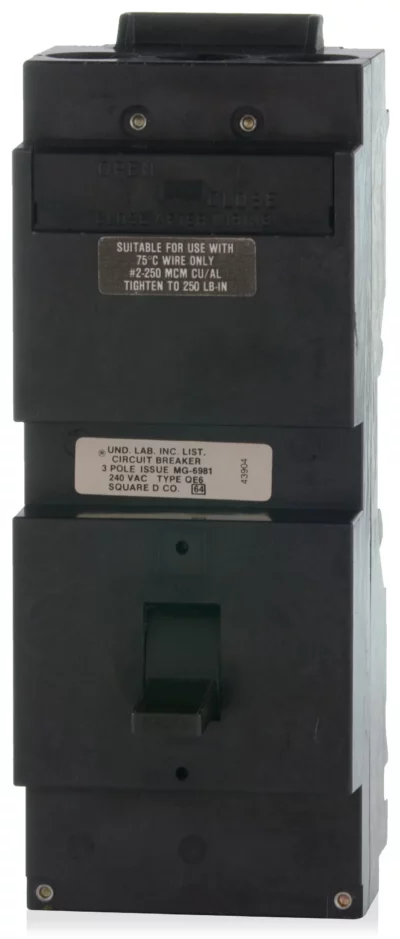 Square D QE3125VH 3 Pole Circuit Breaker