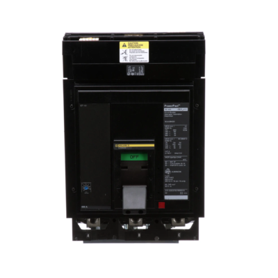 MJA36400 - Square D - Molded Case Circuit Breaker I-Line Plug-In - 400 Amp - 3 Pole - 600 Volt