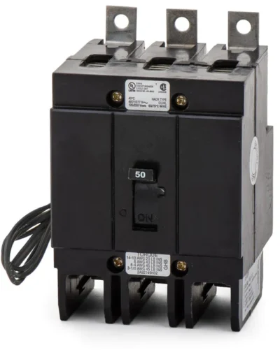 GHB3050S1 - Cutler Hammer Bolt-On 480V 50A 3 pole circuit breaker 120V Shunt Trip