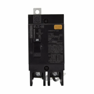 GHBGFEP1020 - Eaton - Molded Case Circuit Breaker Bolt-On - 20 Amp - 1 Pole - 480 Volt
