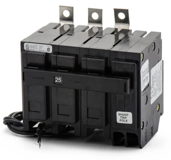 BAB3025HS - Eaton - 25 Amp Molded Case Circuit Breaker Bolt-On - 25 Amp - 3 Pole - 240 Volt