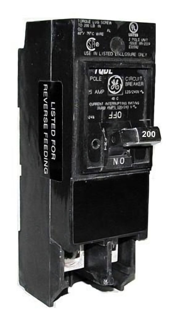 TQDL21200 - General Electric Plug-In Circuit Breaker