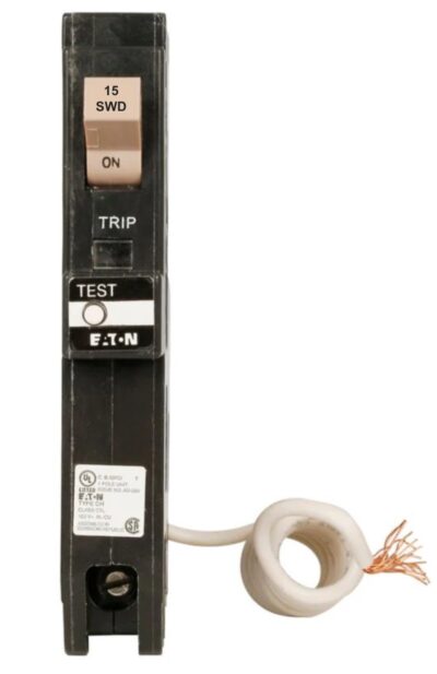 CH115GF - Eaton - 15 Amp Molded Case Circuit Breaker Plug-In - 15 Amp - 1 Pole - 120 Volt