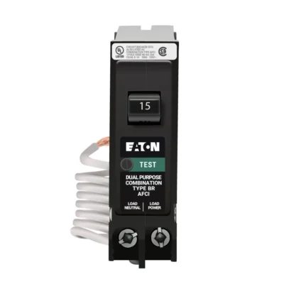 BRN115AF - Eaton - Molded Case Circuit Breakers Plug-In - 15 Amp - 1 Pole - 120 Volt