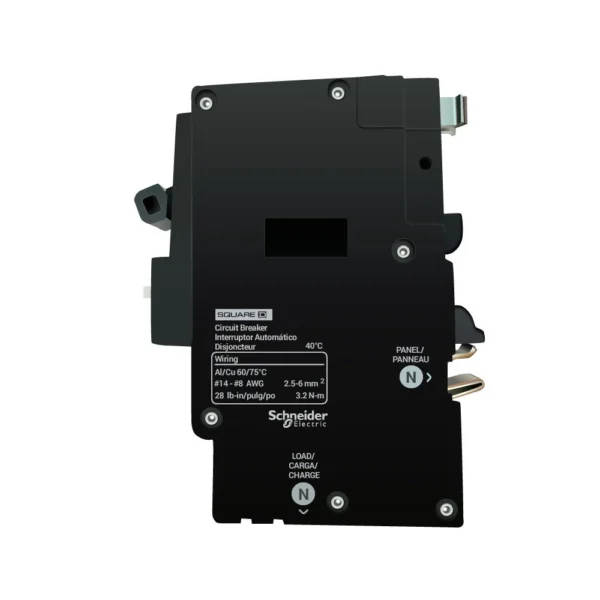QO120PAF - Square D - 20 Amp AFCI Circuit Breaker Plug-In - 20 Amp - 1 Pole - 120 Volt - Image 3