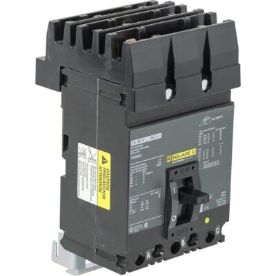 FA36045 - Square D - Molded Case Circuit Breaker I-Line Plug-In - 45 Amp - 3 Pole - 600 Volt