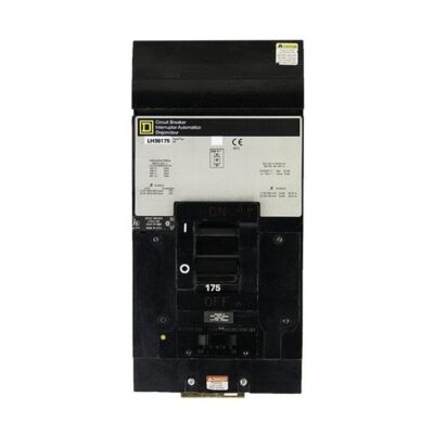 LH36175 - Square D - Molded Case Circuit Breakers I-Line Style Plug-In - 175 Amp - 3 Pole - 600 V