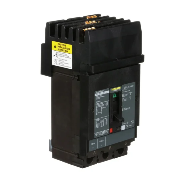 HGA36125 - Square D - Molded Case Circuit Breaker I-Line Plug-In - 125 Amp - 3 Pole - 600 Volt - Image 2