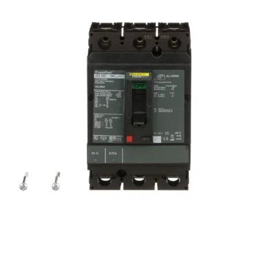 HGL36050 - Square D - Molded Case Circuit Breaker Feed-Thru - 50 Amp - 3 Pole - 600 Volt
