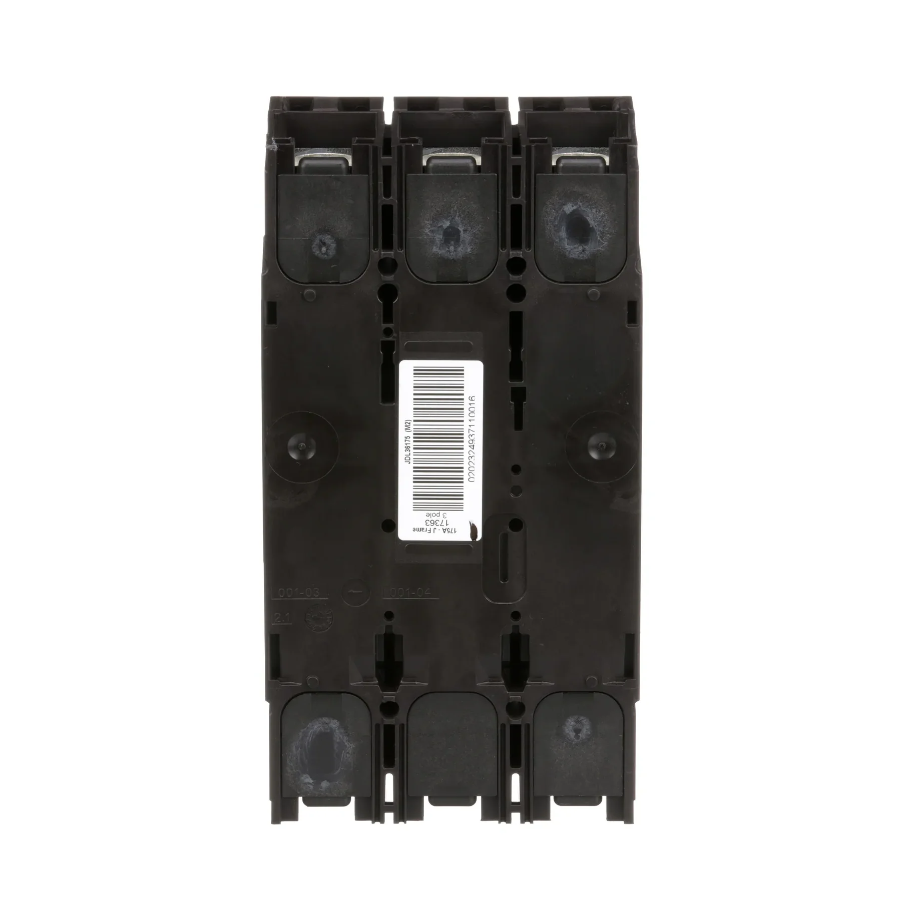 JDL36175 - Square D - Molded Case Circuit Breaker Feed-Thru - 175 Amp - 3 Pole - 600 Volt - Image 4