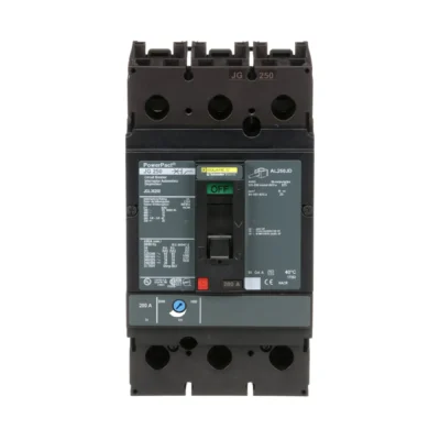 JGL36200 - Square D - Molded Case Circuit Breaker Feed-Thru - 200 Amp - 3 Pole - 600 Volt