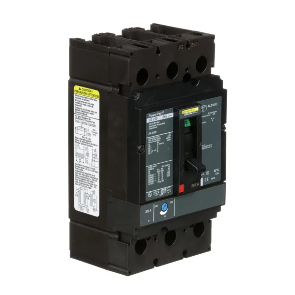 JGL36200 - Square D - Molded Case Circuit Breaker Feed-Thru - 200 Amp - 3 Pole - 600 Volt - Image 2