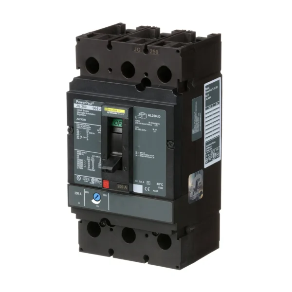 JGL36200 - Square D - Molded Case Circuit Breaker Feed-Thru - 200 Amp - 3 Pole - 600 Volt - Image 3