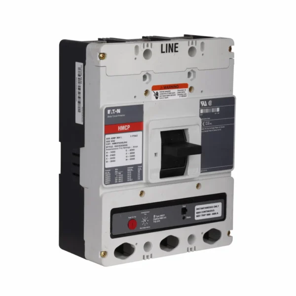 HMCP600L6W - Eaton - Molded Case Circuit Breaker Bolt-On - 600 Amp - 3 Pole - 600 Volt - Image 2