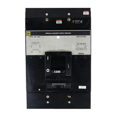 MAL361200 - Square D - Molded Case Circuit Breakers Feed-Thru - 1200 Amp - 3 Pole - 600 V