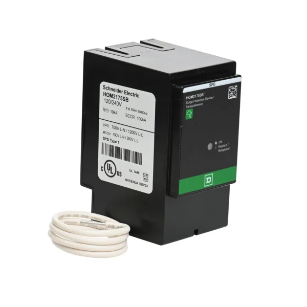 HOM2175SB, 25kA, 120/240V, Type 1, Whole House Surge Protection Device, Plug-In, for Homeline Load Centers - Image 2