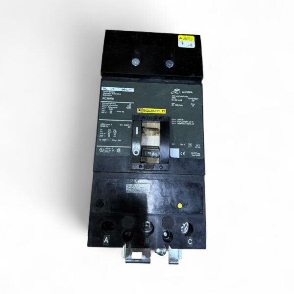 KC34070 - Square D - Molded Case Circuit Breaker I-Line Plug-In - 70 Amp - 3 Pole - 480 Volt - Image 6