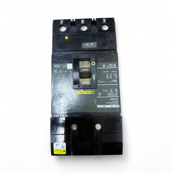 KC34100 - Square D - Molded Case Circuit Breaker I-Line Plug-In - 100 Amp - 3 Pole - 480 Volt - Image 5