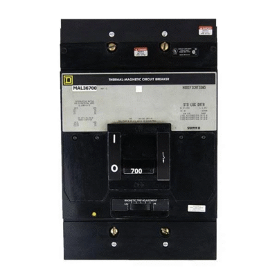 MAL36700 - Square D - Molded Case Circuit Breakers Feed-Thru - 700 Amp - 3 Pole - 600 V